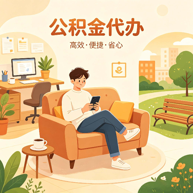 广州公积金代办：找人办不是懒，是算清了这笔账